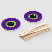 Funny Green und Lila Monster Eyeball Fächer (Non-assembled)
