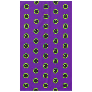 Funny Green und Lila Monster Eyes Tischdecke