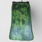Funny Green Watermelon Lover Abstraktes Muster Golf Headcover (Rotieren 90)