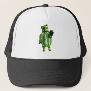 Funny Green Watermelons Bear Truckerkappe