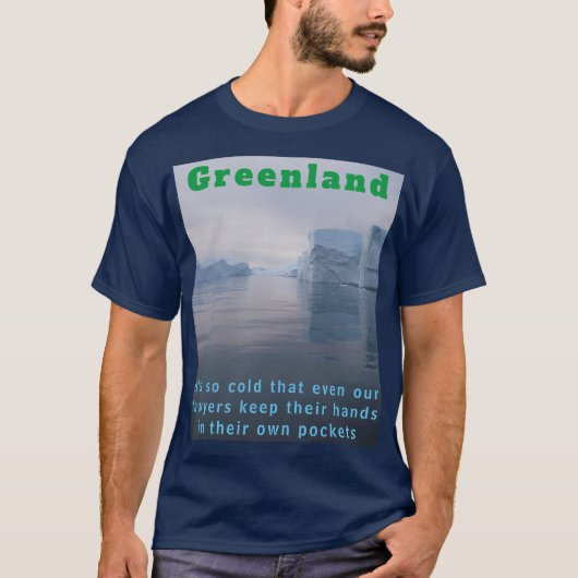 Funny Greenland Lawyer Joke T-Shirt (Vorderseite)