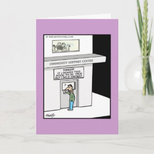 Funny Greeting Card - zu gut, um wahr zu sein! Karte