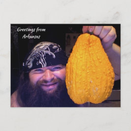 Funny Greetings from Arkansas Postkarte