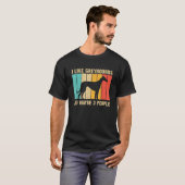 Funny Greyhound Design Männer Italienisch Greyhoun T-Shirt (Vorne ganz)
