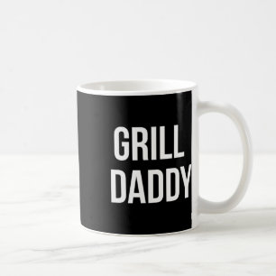 Funny Grill Daddy Grillen und Rauchen zum Vatertag Kaffeetasse