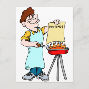 Funny Grill Geschenke Postkarte