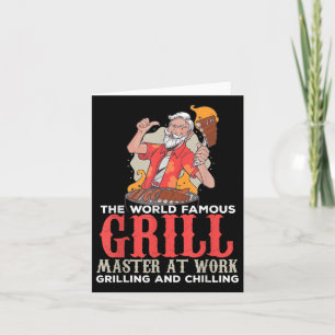 Funny Grill Master Grillen liebt Feinschmecker Koc Karte