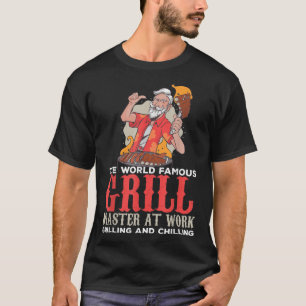 Funny Grill Master Grillen liebt Feinschmecker Koc T-Shirt