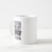 Funny Grill Master Koch Grillgrill Lover Bb Kaffeetasse (Vorderseite Links)