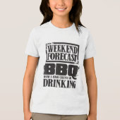 Funny Grill Master Koch Grillgrill Lover Bb Tri-Blend Shirt (Vorderseite)