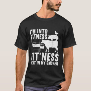 Funny Grillen besetzt Rauchen Kunst für Männer Fra T-Shirt