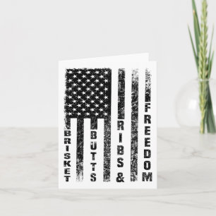 Funny Grillen Funny Brisket Hinterns Ribs and Free Karte