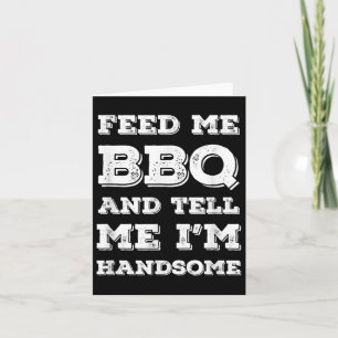 Funny Grillen, Füttre mir Grillen und erzähle mir, Karte