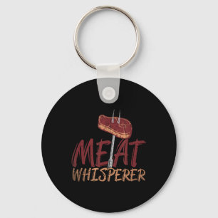 Funny Grillen Geräuchertes Fleisch Steak Geschenk  Schlüsselanhänger