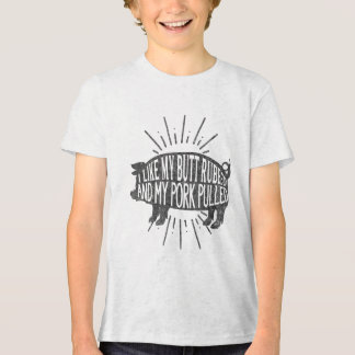 Funny Grillen Grafik, die ich mag meinen Hintern R Tri-Blend Shirt