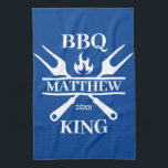 Funny GRILLEN Grill Master Personalisiert Barbecue Geschirrtuch<br><div class="desc">Funny GRILLEN Grill Master Personalisiert Barbecue Best</div>