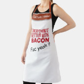 Funny GRILLEN Grill | Mit Bacon ist alles besser Schürze (InSitu)