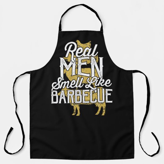 Funny GRILLEN Grilling-Geschenk Schürze (Vorderseite)