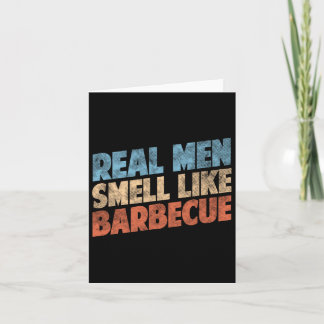 Funny Grillen Grilling liebt echte Männer, die wie Karte