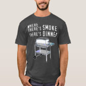 Funny GRILLEN Grilling PK Grill Smoker Barbecue T-Shirt (Vorderseite)