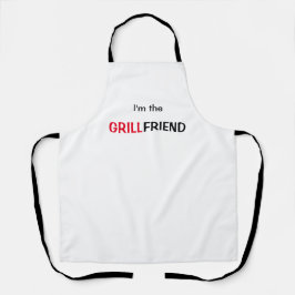 Funny GRILLEN Helper Girlfriend oder Ehefrau GRILL Schürze