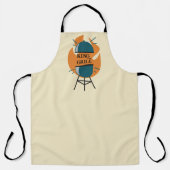 Funny GRILLEN King of The Grill Schürze (Vorderseite)