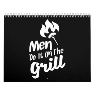 Funny GRILLEN Men machen das auf dem Grill-Raucher Kalender
