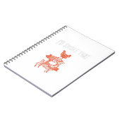 Funny Grillen Party Raucher Koch Kostüm ich rauche Notizblock (Linke Seite)