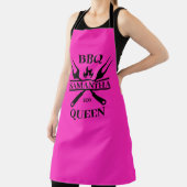 Funny GRILLEN Personalisiert Barbecue Queen Schürz Schürze (InSitu)