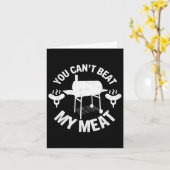 Funny Grillen Pit Reverse Flow Smoker Zubehör Vate Karte (Gelbe Blume)