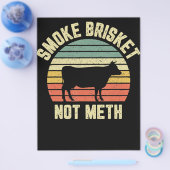Funny Grillen Smoke Brisket Not Novelty Grilling Flyer (Einzeln)