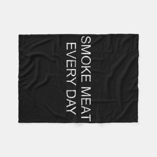 Funny Grillen Smoker Accessoire Pitmaster Vater Gr Fleecedecke (Vorderseite (Horizontal))