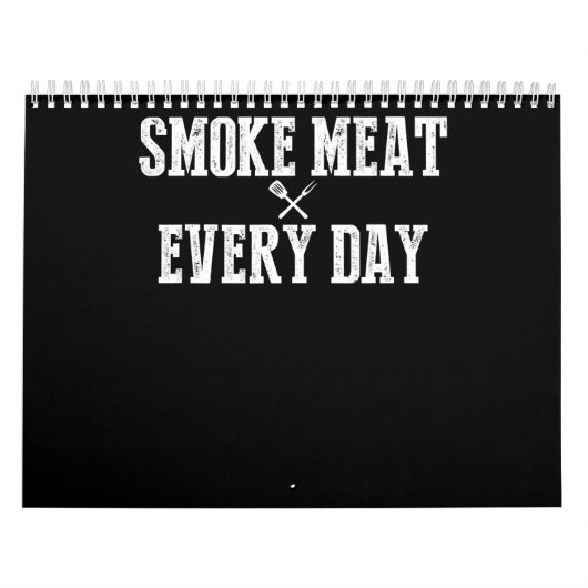 Funny Grillen Smoker Accessoire Pitmaster Vater Gr Kalender (Titelbild)
