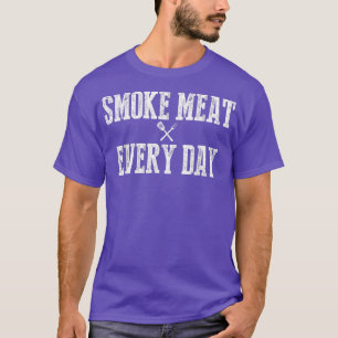 Funny Grillen Smoker Accessoire Pitmaster Vater Gr T-Shirt