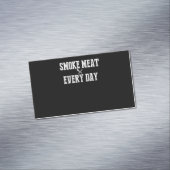 Funny Grillen Smoker Zubehör Pitmaster Vater Grill Magnetische Visitenkarte (Beispiel)