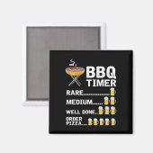 Funny Grillen Timer1 Magnet (Vorderseite/Rückseite)