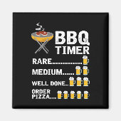 Funny Grillen Timer1 Magnet (Vorne)