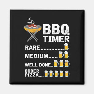 Funny Grillen Timer1 Magnet