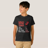 Funny Grillen Timer Barbecue Grill Master Grill Dr T-Shirt (Vorne ganz)