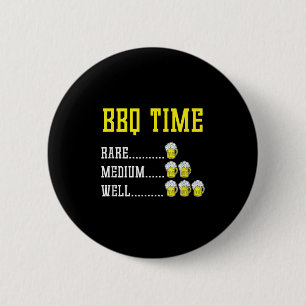 Funny Grillen Timer Beer trinkt Geschenk geräucher Button