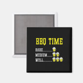 Funny Grillen Timer Beer trinkt Geschenk geräucher Magnet (Vorderseite/Rückseite)