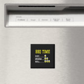 Funny Grillen Timer Beer trinkt Geschenk geräucher Magnet (In Situ (Geschirrspüler))