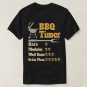 Funny GRILLEN Timer Grilling T-Shirt (Design vorne)