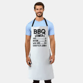 Funny GRILLEN Timer Schürze (Getragen)