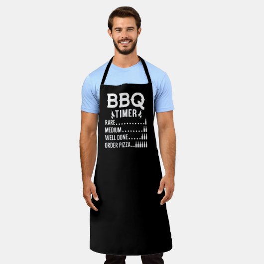 Funny GRILLEN Timer Schürze (Getragen)
