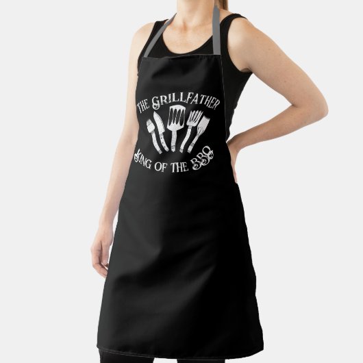 Funny Grilling Gift - The GrillFather Schürze (InSitu)
