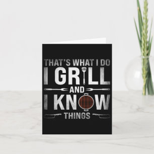 Funny Grilling Grillen Barbecue Smoking Meat Smoke Karte