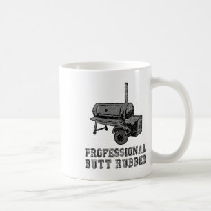 Funny Grilling, Grillen, Smoker, Beruflicher Hinte Kaffeetasse