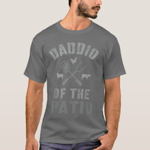 Funny Grilling Vater DADDIO DER PATIO GRILLEN Gril T-Shirt