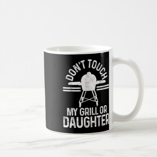 Funny Grillmaster Grillen Grill Koch Gift Kaffeetasse (Rechts)